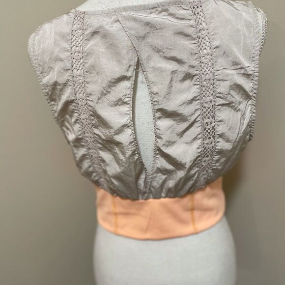 NWOT Free People Oh Hey Appliqué crop top size S - Picture 6 of 10